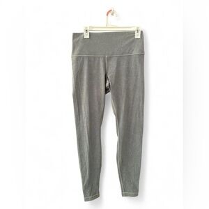 lululemon athletica Gray distressed High-Rise Leggings
